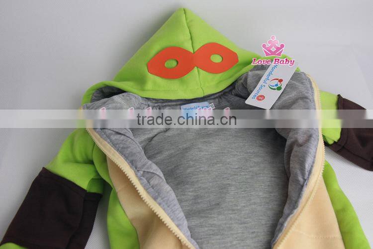 In stock boys Mutant Ninja Turtles new arrival high quality children coat with hoodies LBF2015121502