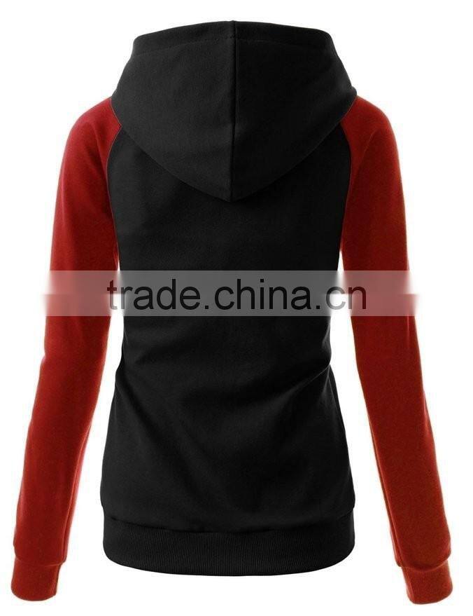wholesale lady varsity hoodies/ custom woman spring hoody/bulk blank autumn hoodies