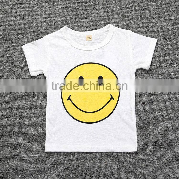S17503A New Children's T-shirt Children's Clothing Girls Summer Shirts Tees