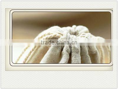 Wholesale Jute Cotton Small Drawstring Bags