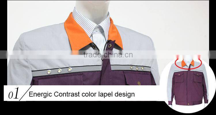 High vis mens cotton canvas work vest/work vest/work jacket