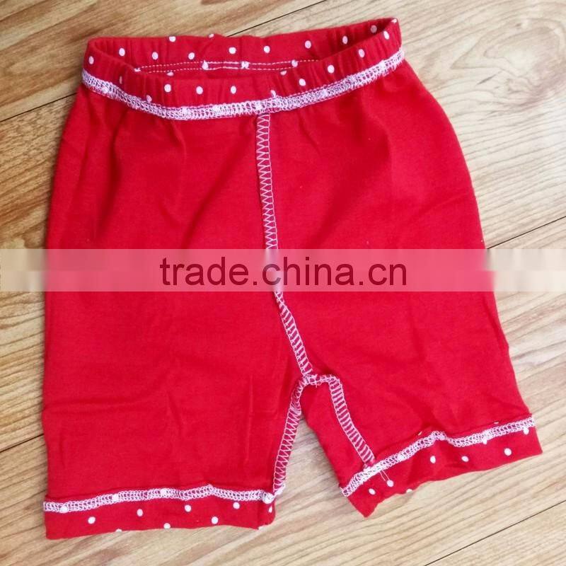 Breathable cotton short baby girls PP pants