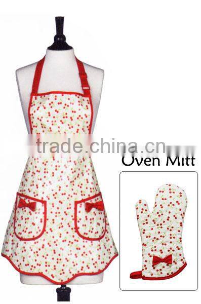 Wholesale Solid color cotton cheap Laminated apron