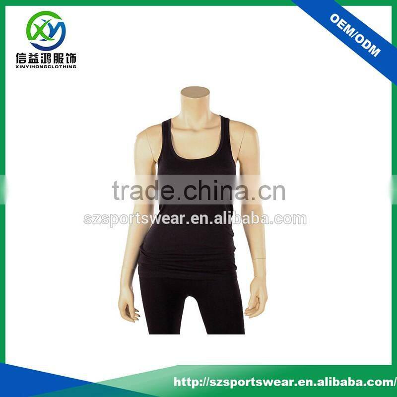 Customized Sexy Polyester Quick Dry Ladies Tank Top