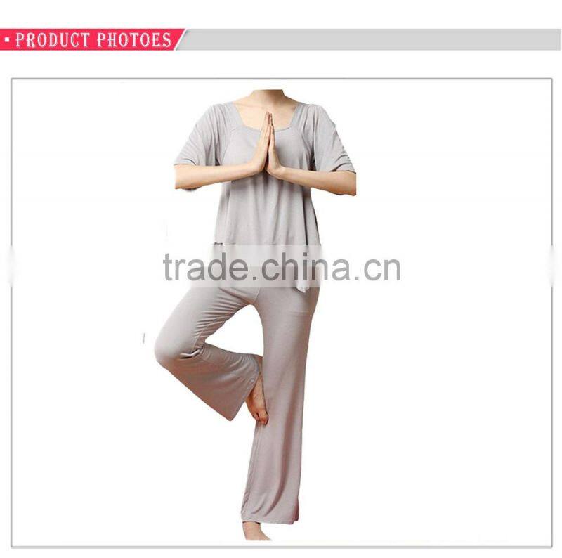 OEM Nylon Spandex Sexy Ladies Fitness Suit Sportswear Fashion Yoga Wear