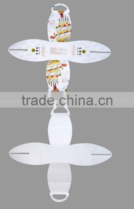 simple with handle paper cake box