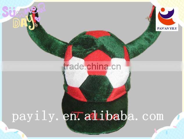 2014 world cup football fans horn fashion caps and hats for 2014 Brzail world cup,Carnival party hat