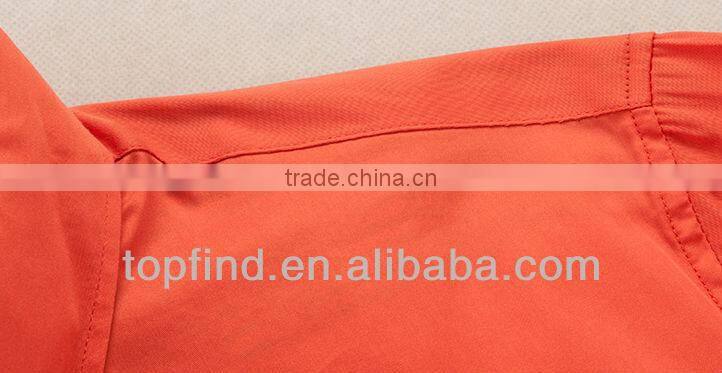 Bright color casual botton shirt