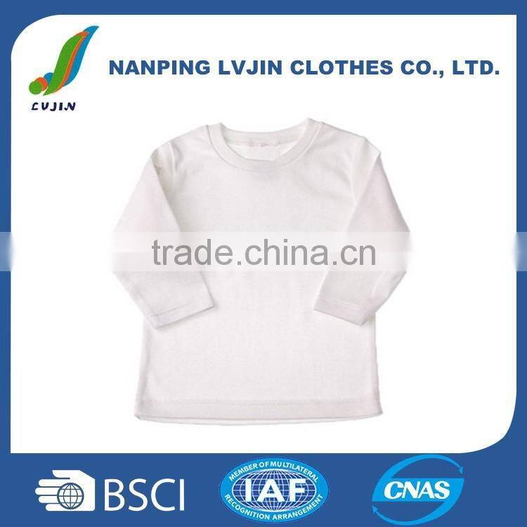 Unisex Baby Toddler Long Sleeve T-shirt Crew 0-24M