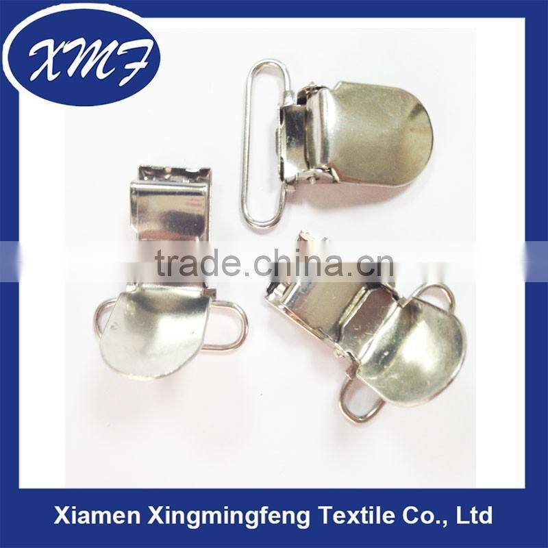 Metal Plastic Badge Clips , Pressure Sensitive Ribbed Thumb-Grip Clip , ID Clip