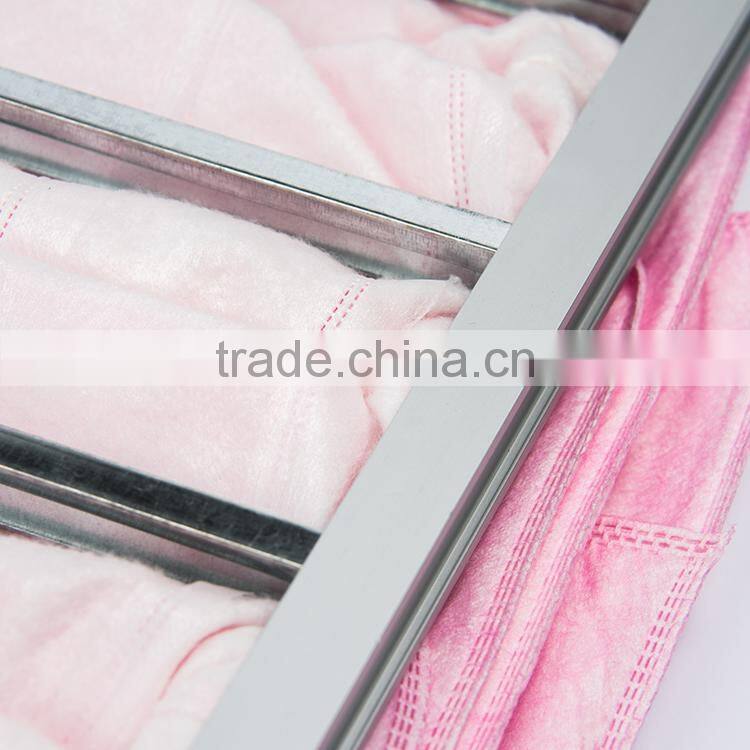 bag filter medium efficiency large air flow oil air separator pocket filter