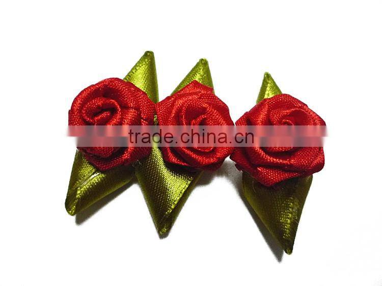 Satin Ribbon Flower Trimming Bow