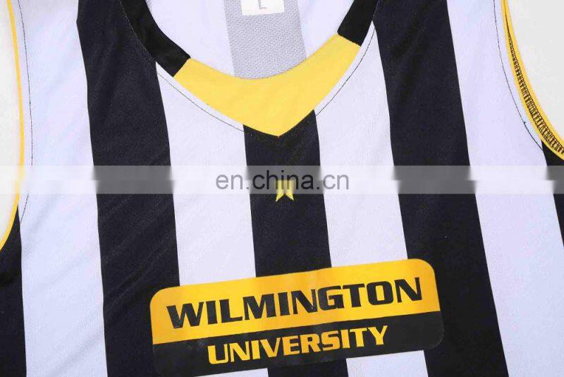 custom sublimation basketball uniform design