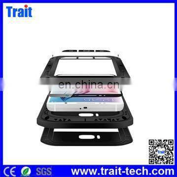 Original LOVE MEI Powerful Metal Aluminium Gorilla Glass Hybrid Case for Samsung Galaxy S6 G9200