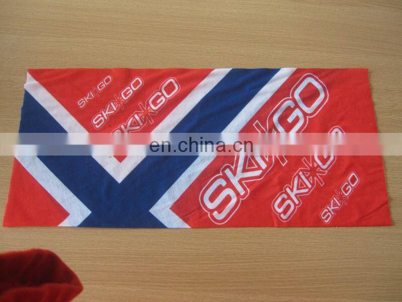 outdoor multifunctional bandana 8 in 1 polyester seamless printed bandana tubular bandana ski bandana muslim headwear