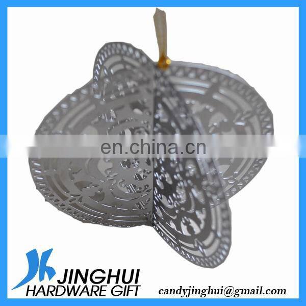 Metal Disc Christmas Tree Decorations