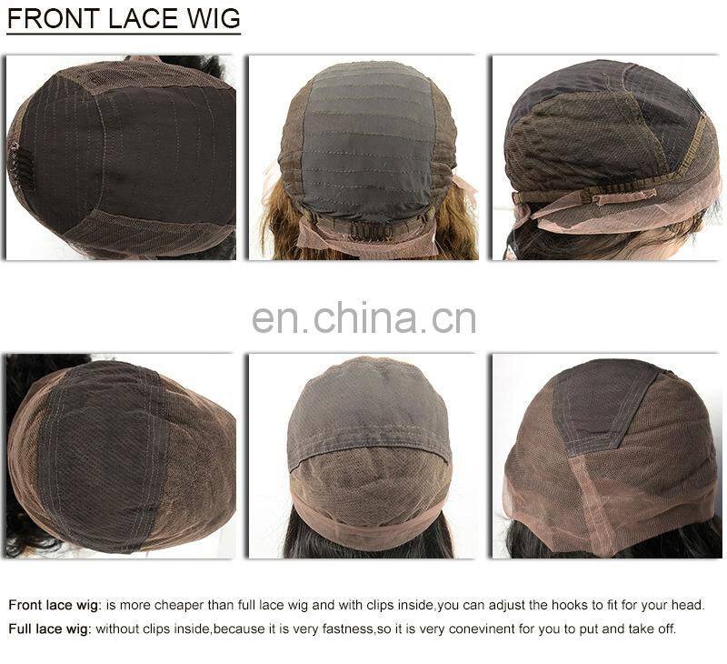 Can be dyed blonde color full cuticle Virgin remy Thick Human Hair Doll Wigs