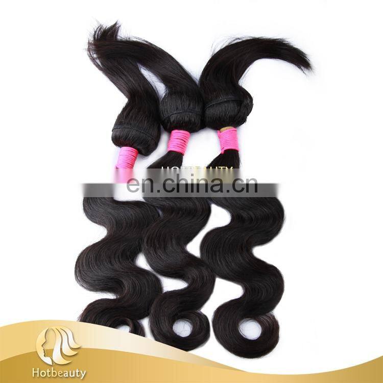 2017 Soft Top Grade Brazilian Body Wave Silky Straight Braid In Hair Bundles