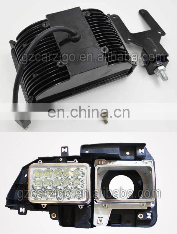 6x4inch CZG-4645 good quality most bright H/L dural beam 45w LED head light from Carzigo factory