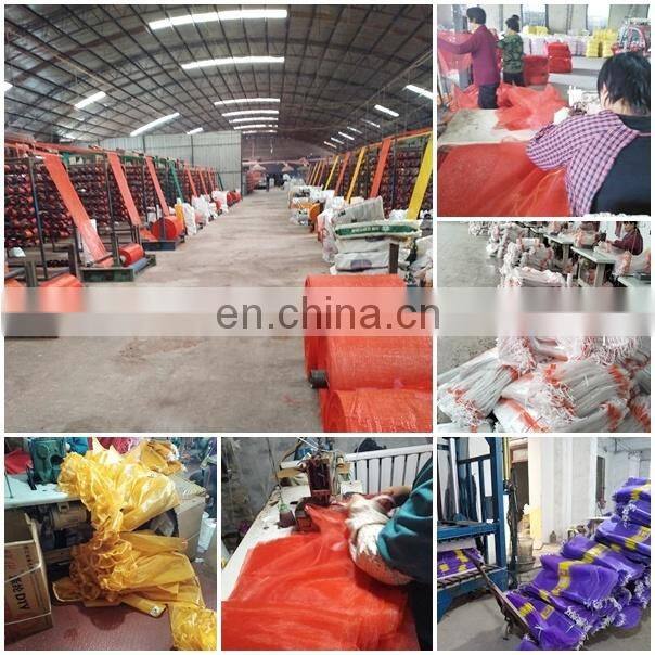 Raschel mesh bags on roll for vegetable mesh bag roll