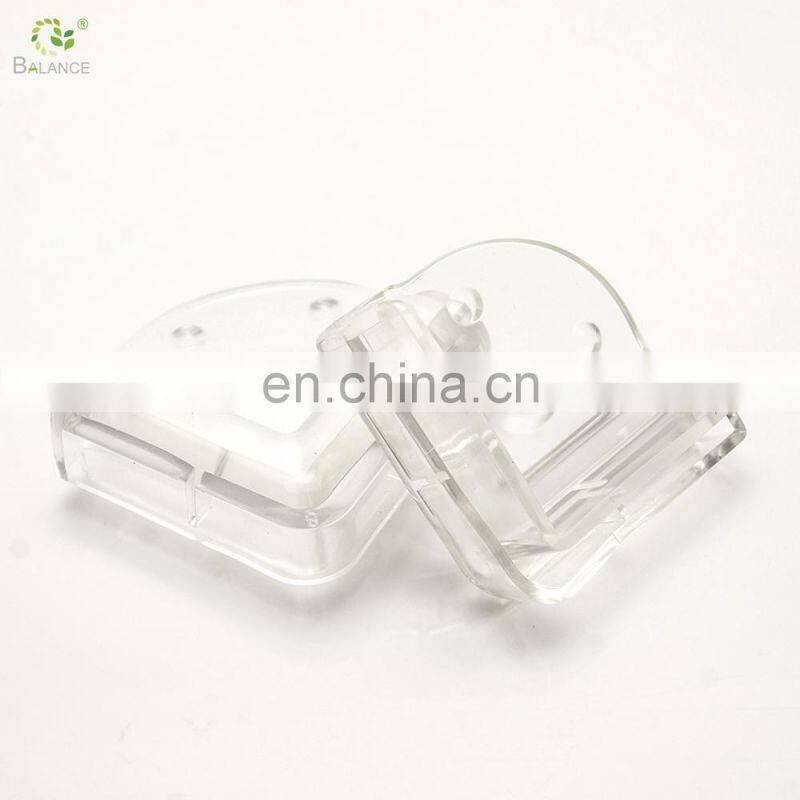 clear plastic corner protective guard pvc kid safe pvc corner guards with smile face