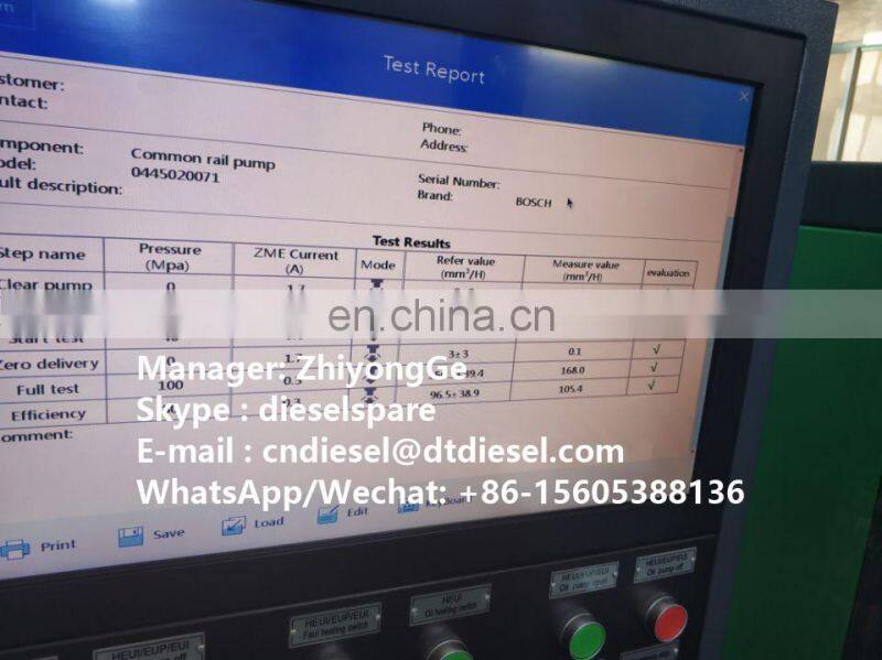 CR825 ALL FUNCTION DIESEL COMMON RAIL INJECTION PUMP TEST BENCH WITH 320D PUMP FUNCTION