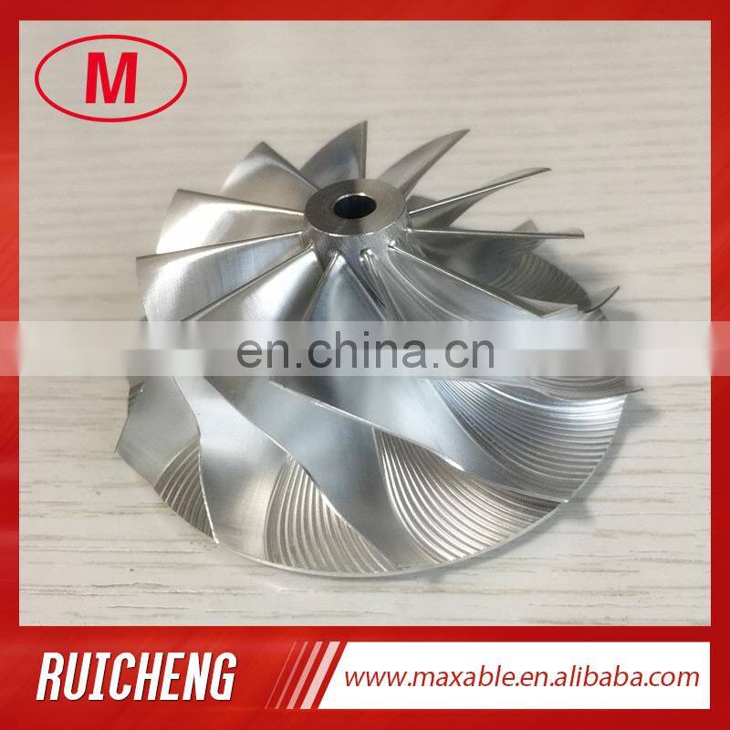 K04 11+0 blades 48.50/61.00mm high performance TURBO billet/milling/aluminum 2618 compressor wheel