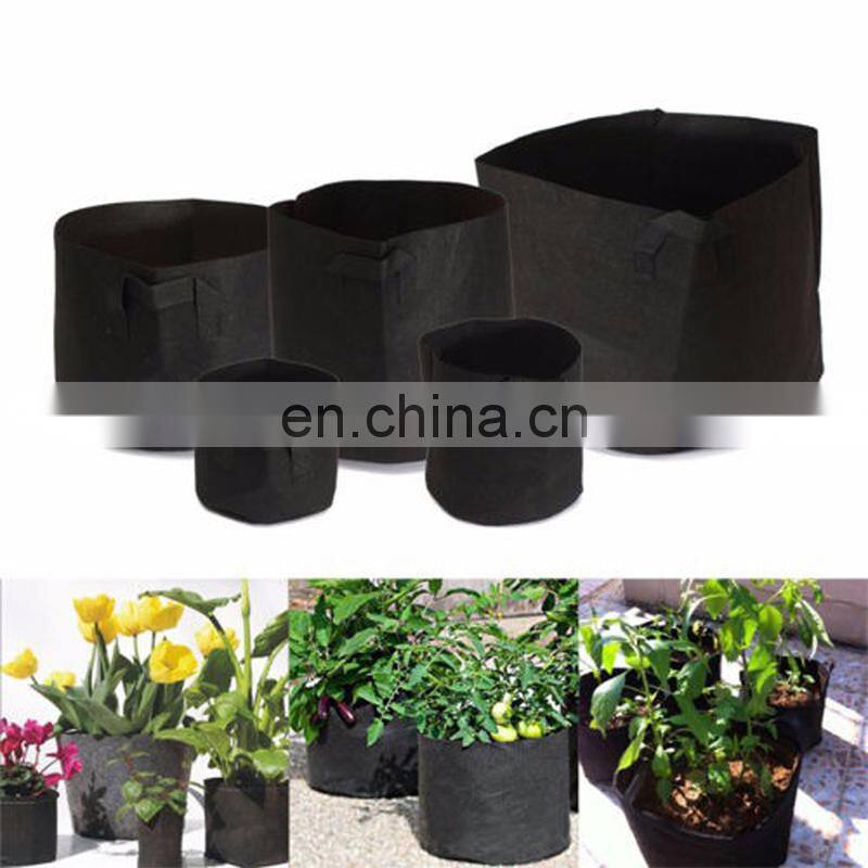 100% polyester 1 gallon plant pots with handle