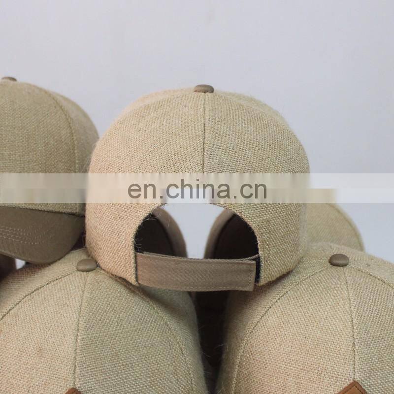 custom fashion cheap straw baseball caps wholesale