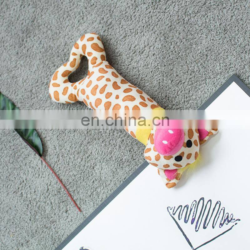 Manufacturer Wholesale Stuffed Squeaky Chew Cute Pet Dog Short Plush Pig Toys