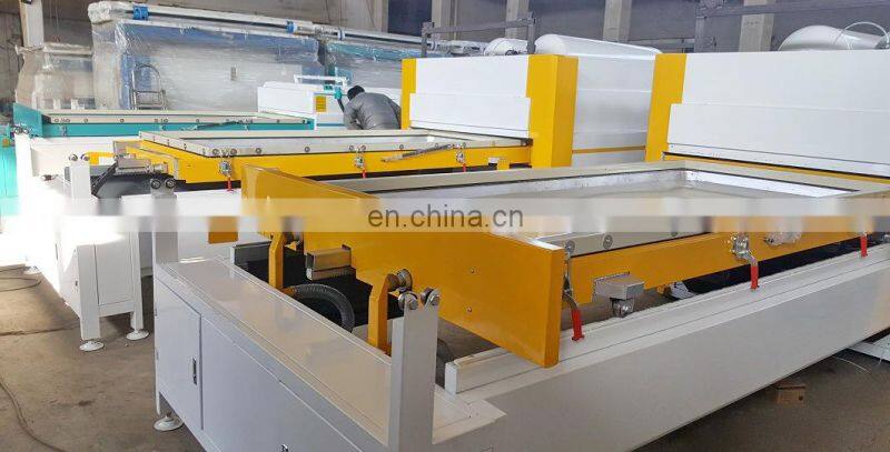 high efficiency woodworking vacuum membrane press machine from TAIAN China factory