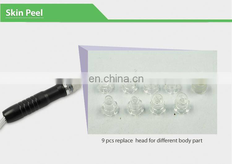 Top selling facial peeling machine crystal microdermabrasion machine to remove blackhead acne for beauty salon