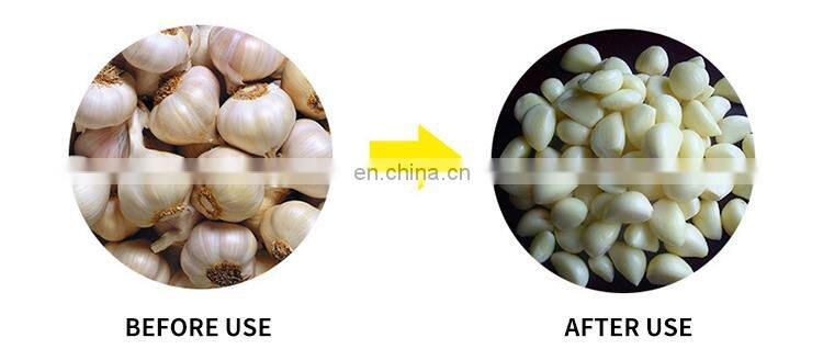 new automatic type dry garlic peeler machine/small garlic splitter peeling