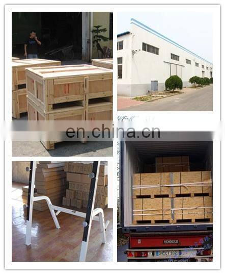 Three hole color rubber package iron barbell plate