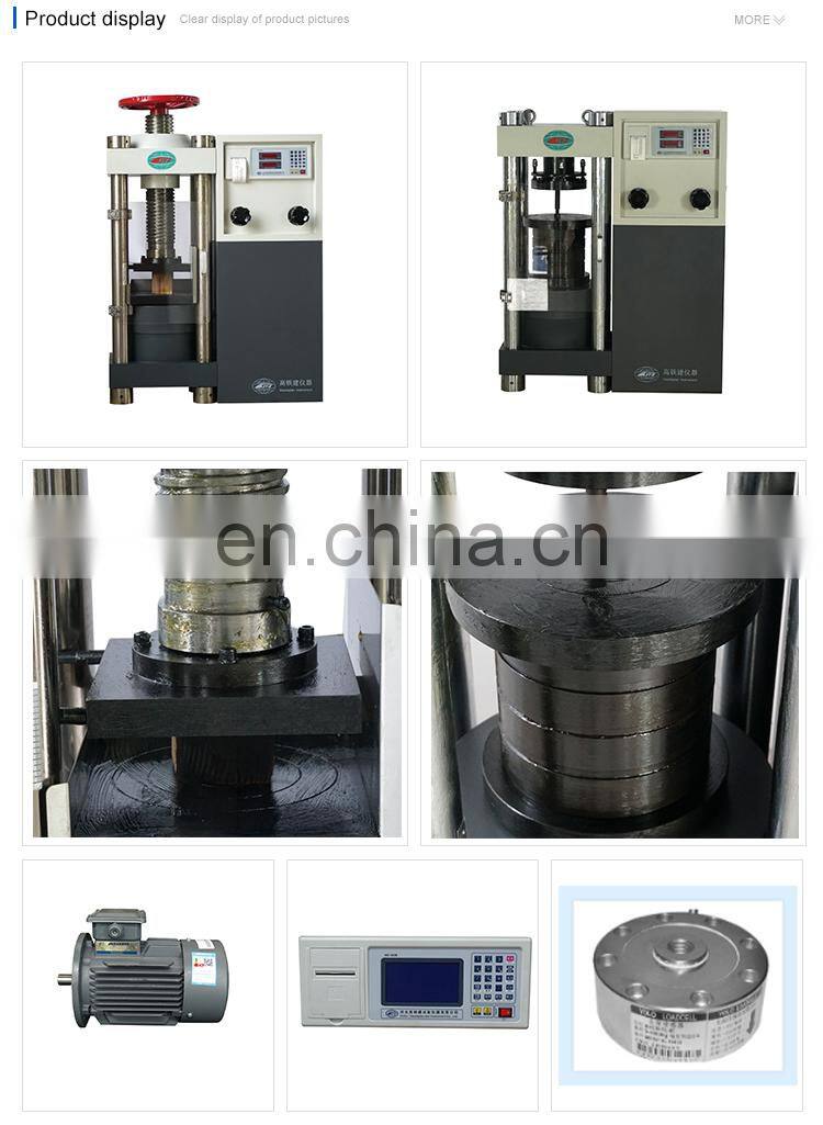 Digital ctm universal concrete cylinder testing machine compression