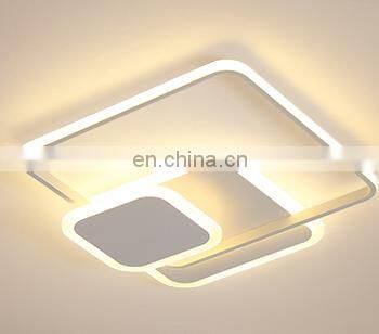 2020 zhongshan guzhen square shade decoration acrylic ceiling lamp for indoor