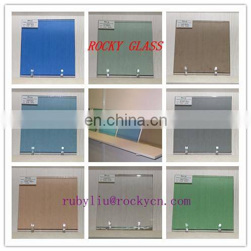 China building glass 4mm 5mm 6mm F France / Dark Green tinted colored Float Glass
