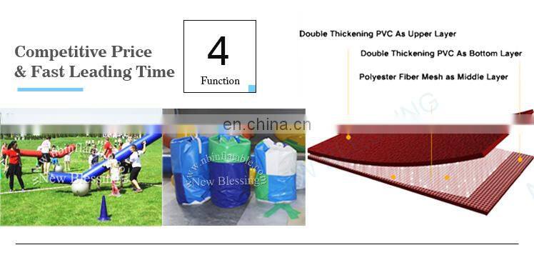 Outdoor coordinated match inflatable team building hockey ball sports game