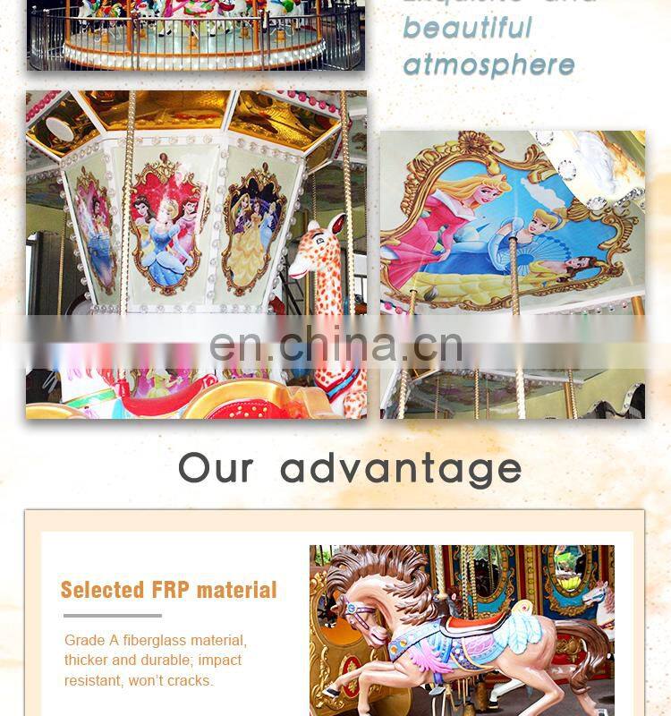 Factory Product Supply 16 Seat Mini Merry Go Round For Sale Price