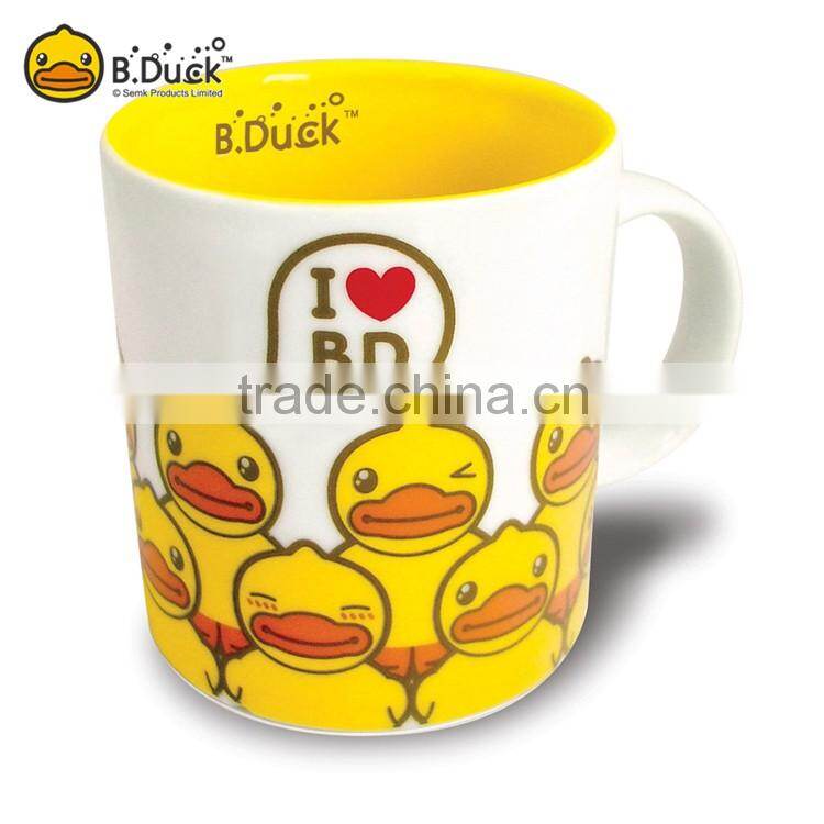 Birthday gifts for boy & girl duck animal design ceramic sublimation mug