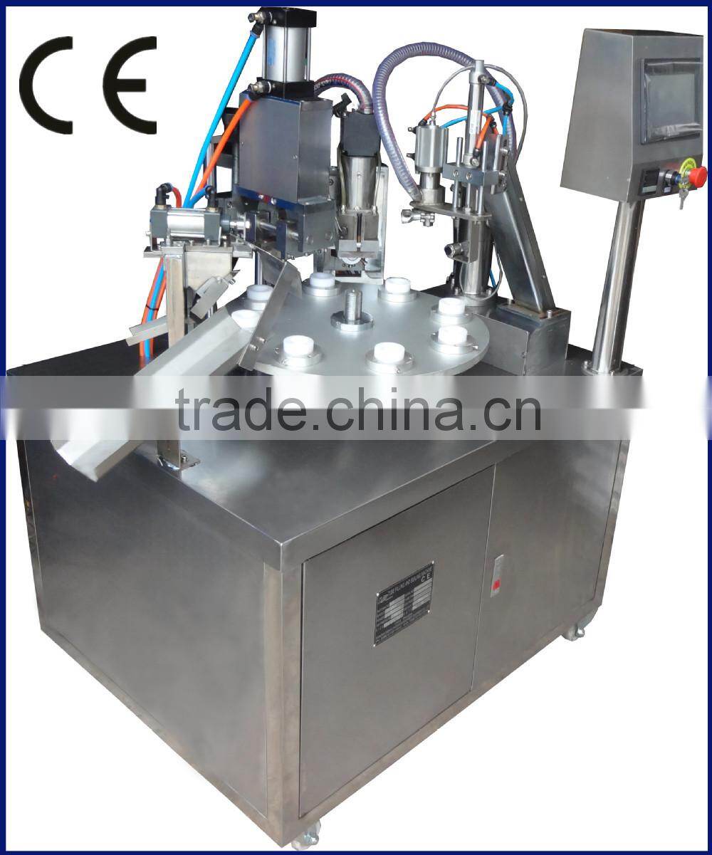 laminated tube filling machines/tube filling machine/semi-automatic toothpaste tube filling and sealing machine