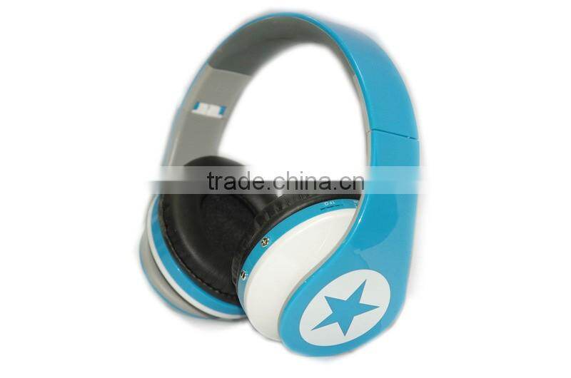 new lovely smart bluetooth headset foldable adjustable headset