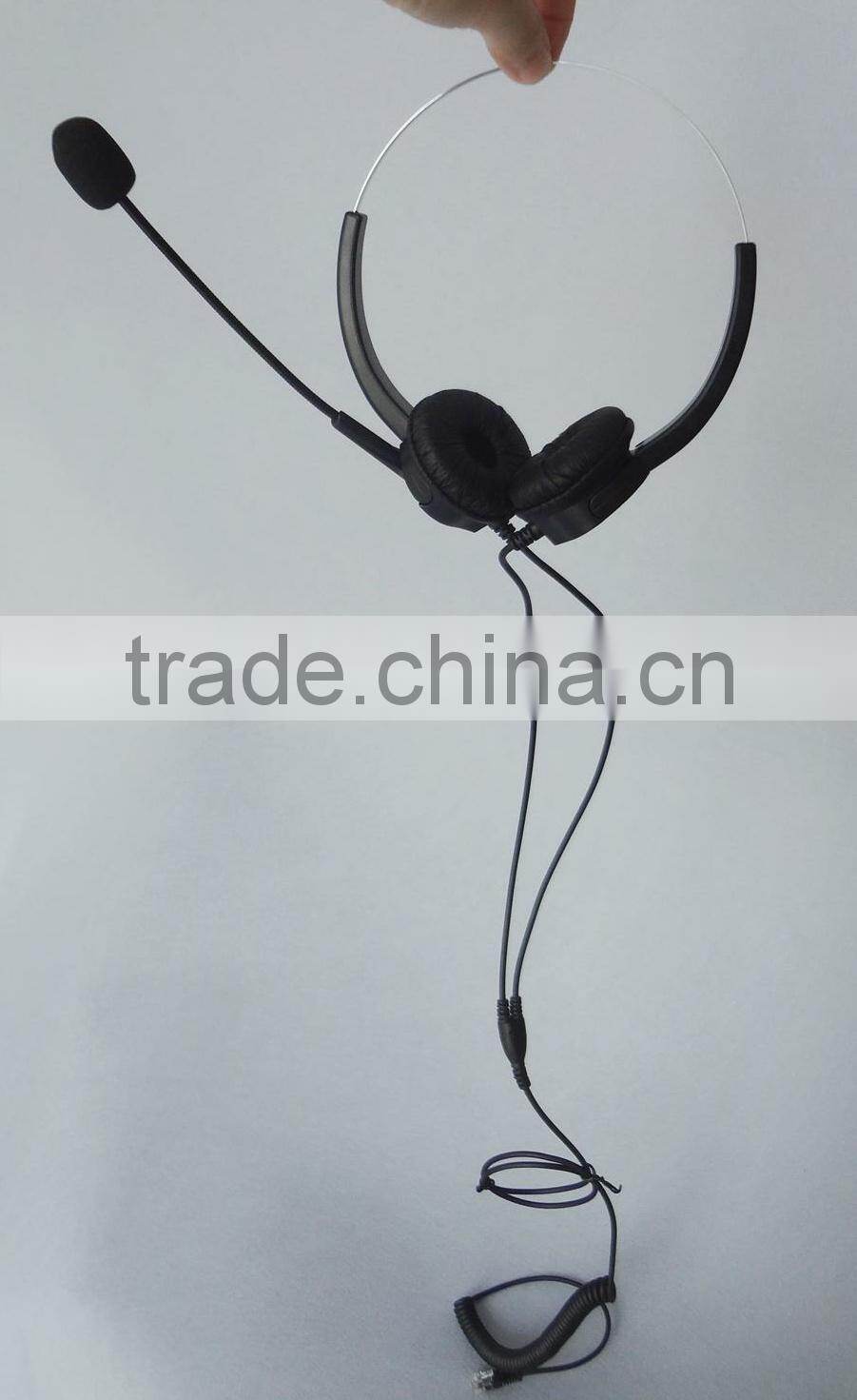 USB computer game player noise canceling headset with QD