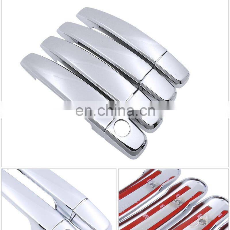 for Chevrolet Holden Captiva Daewoo Winstorm 2006~2018 Chrome Door Handle Cover Exterior Trim Car Cap Accessories 2007 2008 2009