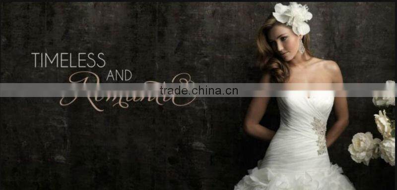 Elegant shealth sweep train slim over lace applique mermaid alibaba wedding dresses with open back