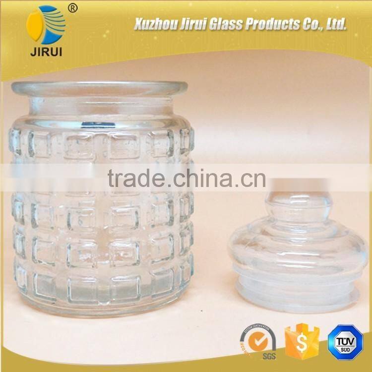 300ml Glass Food Jar With Rubber Stopper
