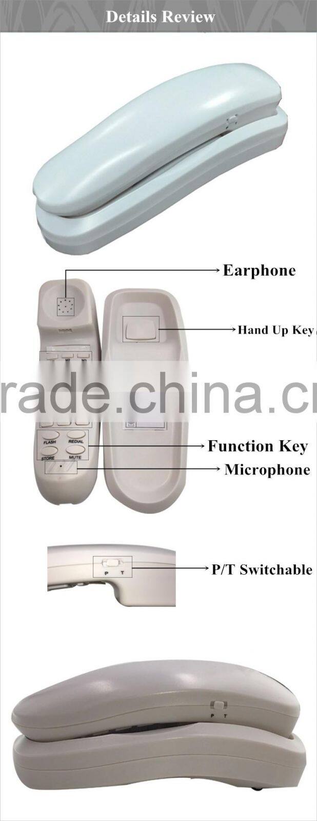 coreded hospital trimline telephone home appliance small trimline telephone