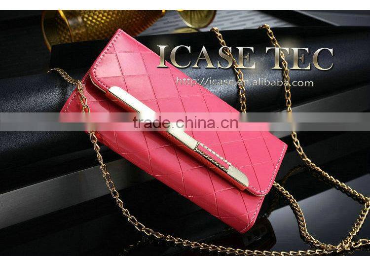 Wallet style design, PU leather phone case For iphone 6/6s for ladies and grils