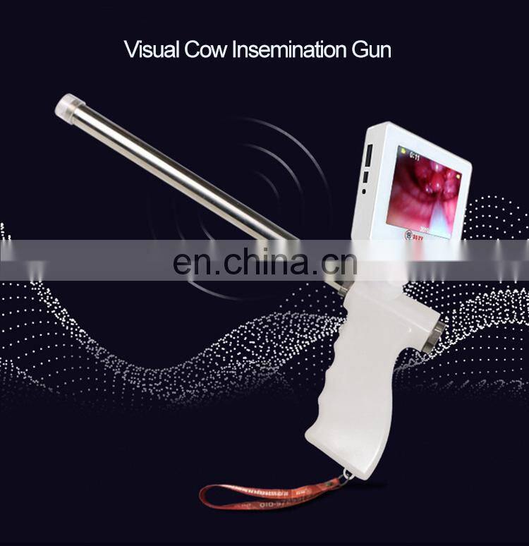 Visual Insemination Kit Insemination Gun with Adjustable Screen Basic Version for Cows Cattle