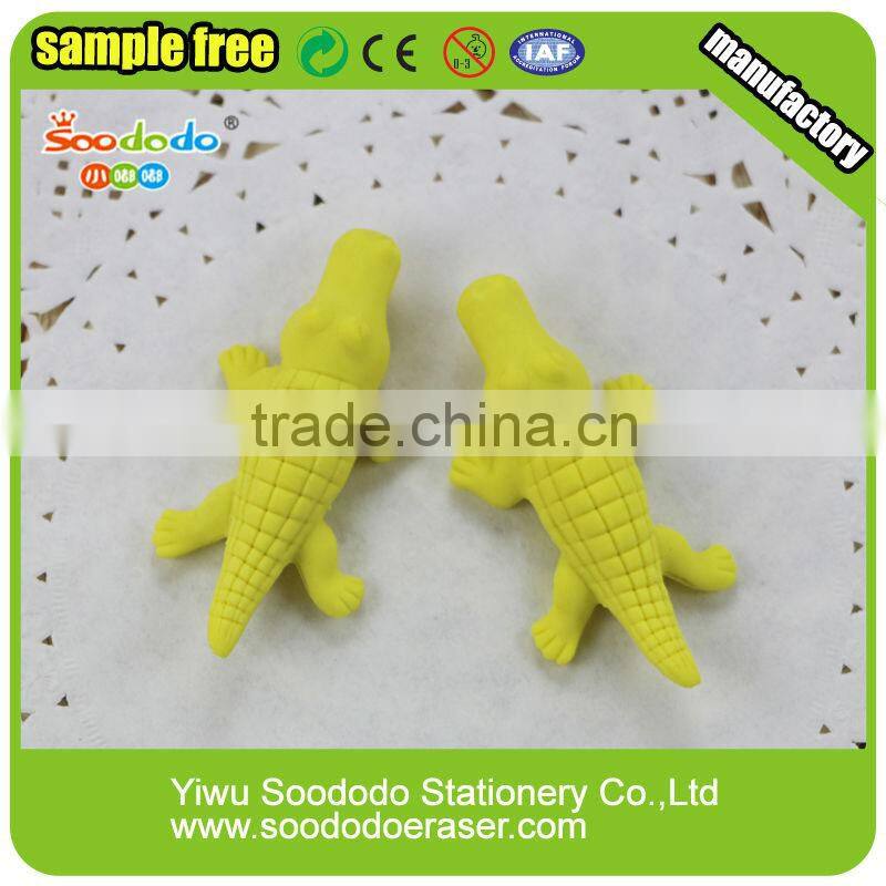 Mini dinosaur soft eraser